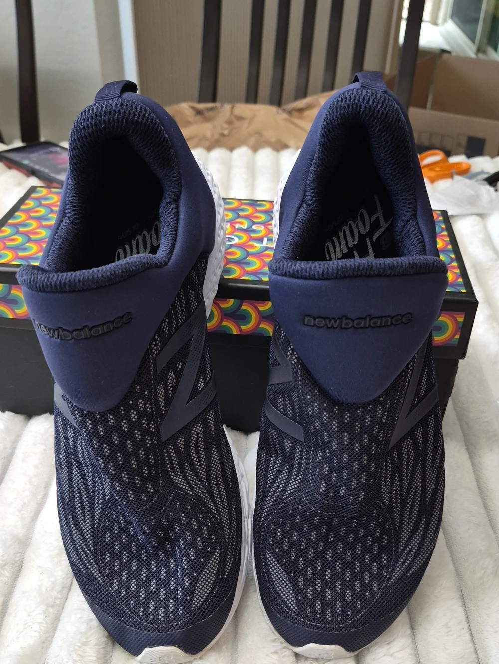 NEW BALANCE ZANTI FRESH FOAM SLIP-ON SNEAKERS $90 MEN'S SZ 10 EU 44